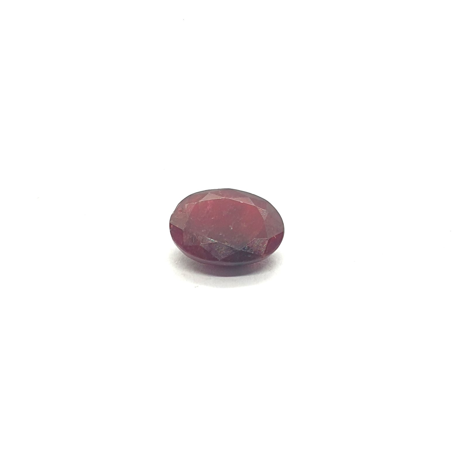 3.18 Carat Natural & Certified Ruby - Front View