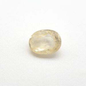 Natural Yellow Sapphire (Pukhraj) - 6.19 Carat