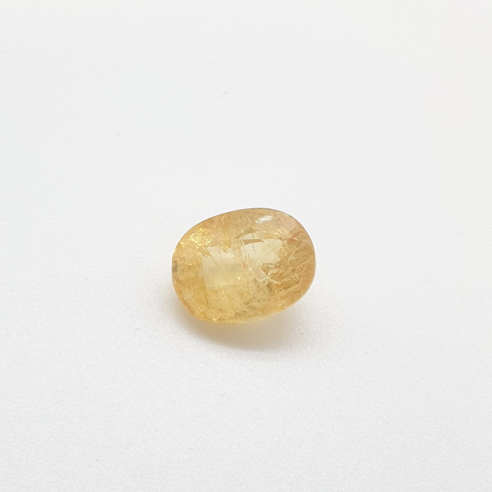 Natural Yellow Sapphire (Pukhraj) - 6.14 Carat