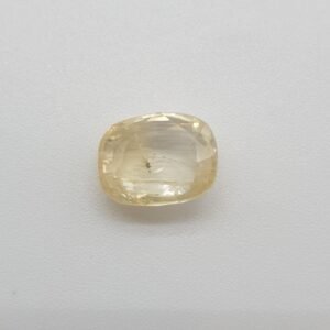 Natural Yellow Sapphire (Pukhraj) - 6.64 Carat