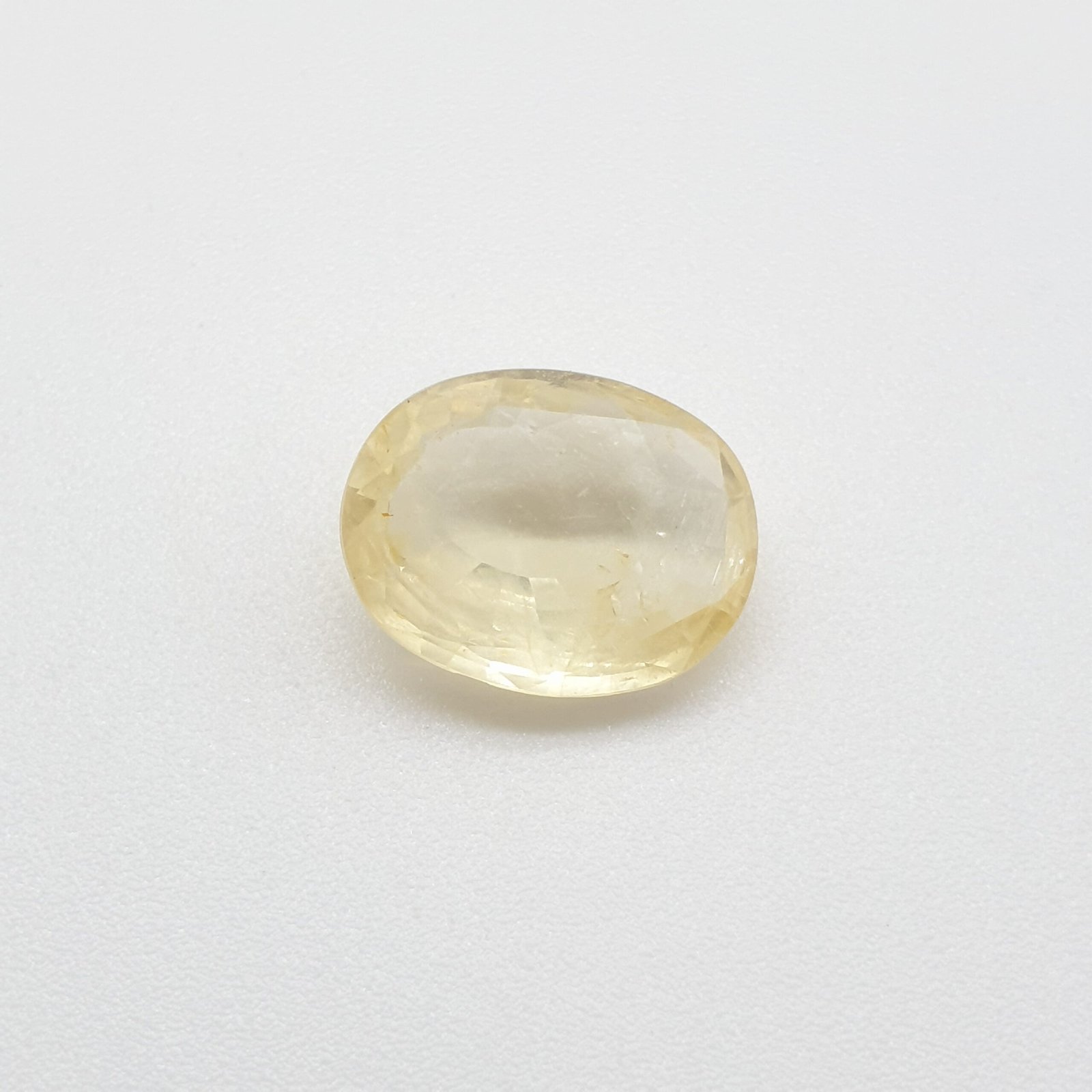 Natural Yellow Sapphire (Pukhraj) - 7.02 Carat