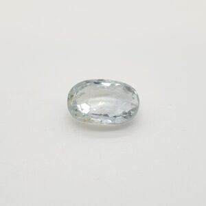 Natural White Sapphire (Safed Pukhraj) - 5.28 Carat