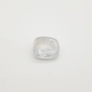 Natural White Sapphire (Safed Pukhraj) - 5.34 Carat