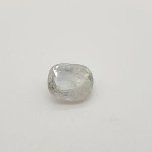 Natural White Sapphire (Safed Pukhraj) - 4.67 Carat