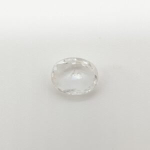 Natural White Sapphire (Safed Pukhraj) - 2.94 Carat