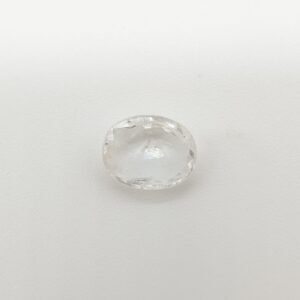 Natural White Sapphire (Safed Pukhraj) - 2.94 Carat