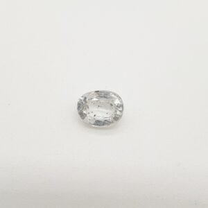 Natural White Sapphire (Safed Pukhraj) - 1.84 Carat