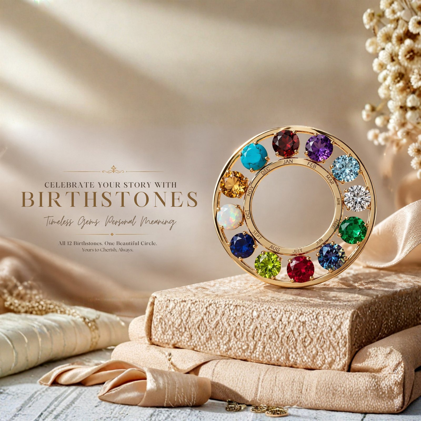 CELEBRATE YOUR STORY WITH BIRTHSTONES