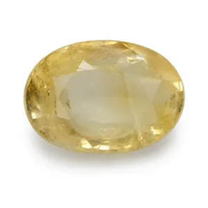 Natural Yellow Sapphire (Pukhraj) - 6.09 Carat