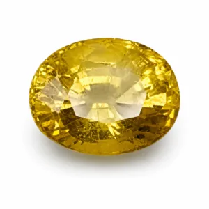 Natural Yellow Sapphire (Pukhraj) - 5.76 Carat