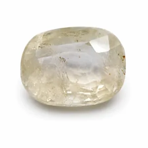 Natural Yellow Sapphire (Pukhraj) - 5.87 Carat